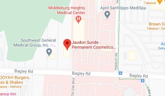 Directions to Jaudon Sunde Permanent Cosmetics Expert in Middleburg Heights, OH.