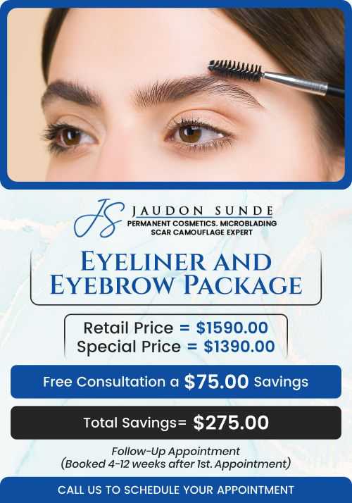 Eyeliner and Eyebrow Package at Jaudon Sunde, Permanent Makeup Clinic Serving Cleveland, Middleburg Heights OH Eyeliner and Eyebrow Package at Jaudon Sunde, Permanent Makeup Clinic Serving Cleveland, Middleburg Heights OH